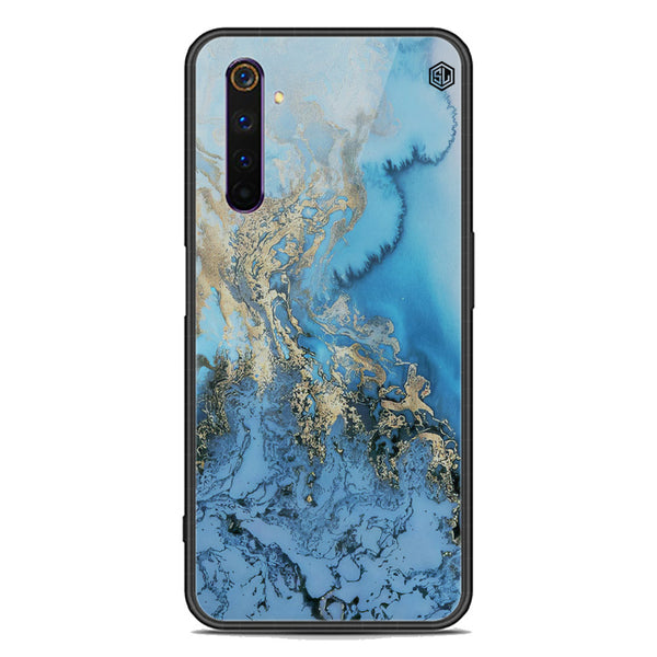 Marble Series Soft Phone Case - Premium Glass Case - Design 2 - Realme 6 Pro