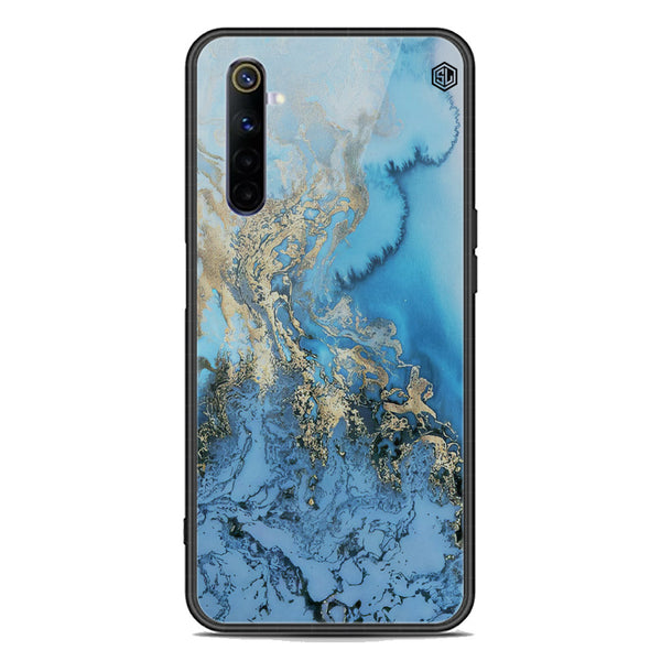 Marble Series Soft Phone Case - Premium Glass Case - Design 2 - Realme 6