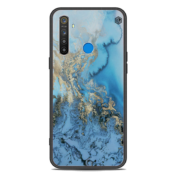 Marble Series Soft Phone Case - Premium Glass Case - Design 2 - Realme 5