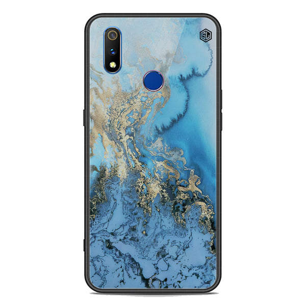 Marble Series Soft Phone Case - Premium Glass Case - Design 2 - Realme 3