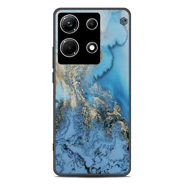 Marble Series Soft Phone Case - Premium Glass Case - Design 2 - Infinix Note 30