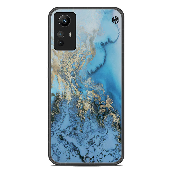 Marble Series Soft Phone Case - Premium Glass Case - Design 2 - Xiaomi Redmi Note 12S