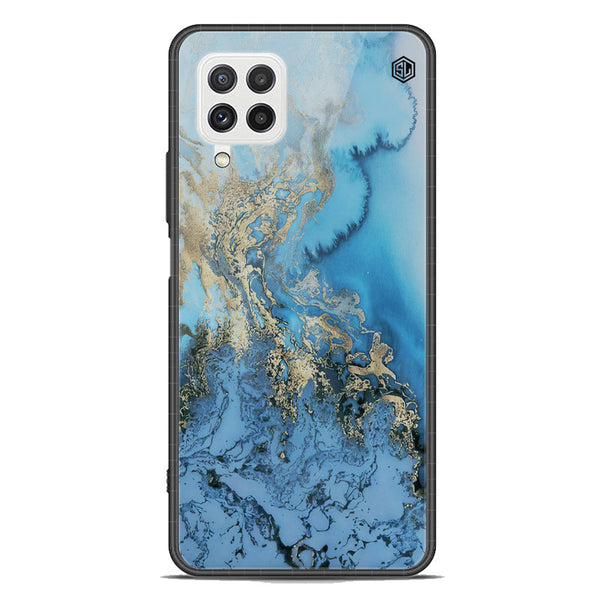 Marble Series Soft Phone Case - Premium Glass Case - Design 2 - Samsung Galaxy M32