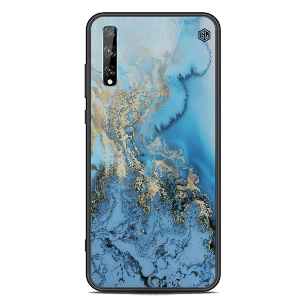 Marble Series Soft Phone Case - Acrylic Case - Design 2 - - Huawei Y8p