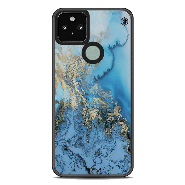 Marble Series Soft Phone Case - Metal Case - Design 2 - Google Pixel 5 XL