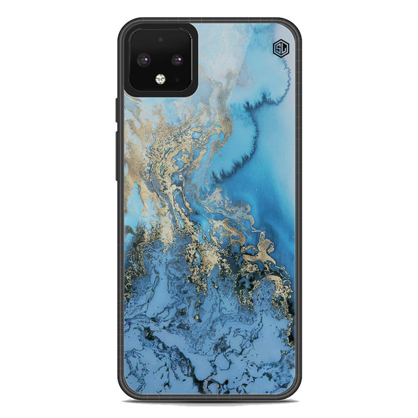 Marble Series Soft Phone Case - Metal Case - Design 2 - Google Pixel 4 XL