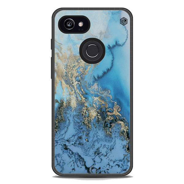 Marble Series Soft Phone Case - Metal Case - Design 2 - Google Pixel 3