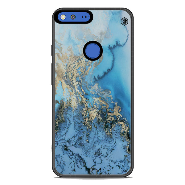 Marble Series Soft Phone Case - Metal Case - Design 2 - Google Pixel XL