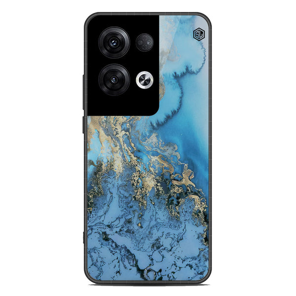 Marble Series Soft Phone Case - Premium Glass Case - Design 2 - Oppo Reno 8 Pro Plus