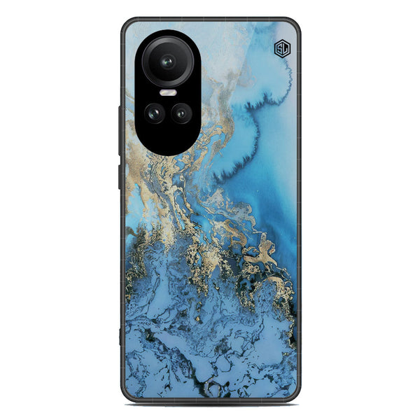 Marble Series Soft Phone Case - Premium Glass Case - Design 2 - Oppo Reno 10 Pro