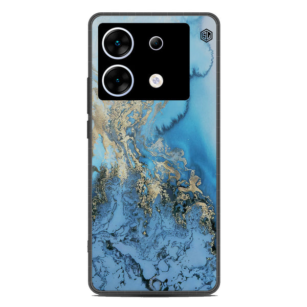 Marble Series Soft Phone Case - Metal Case - Design 2 - Infinix Zero 30