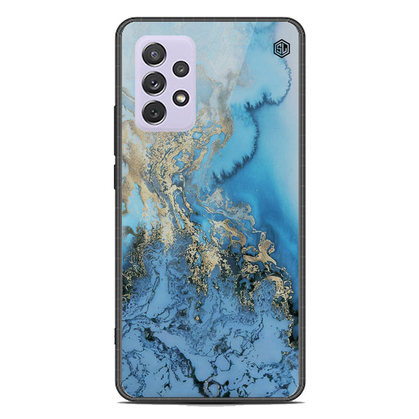 Marble Series Soft Phone Case - Premium Glass Case - Design 2 - Samsung Galaxy A72