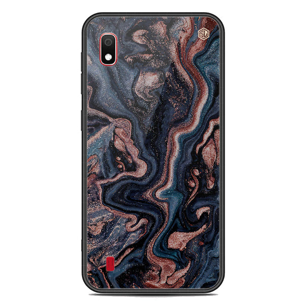 Marble Series Soft Phone Case - Premium Glass Case - Design 4 - Samsung Galaxy A10
