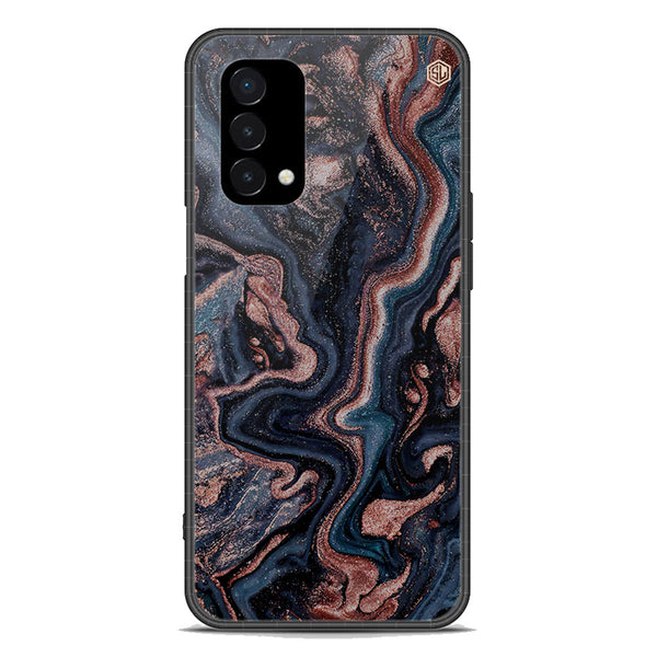 Marble Series Soft Phone Case - Premium Glass Case - Design 4 - OnePlus Nord N200 5G