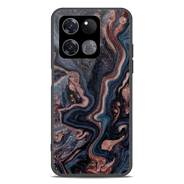 Marble Series Soft Phone Case - Premium Glass Case - Design 4 - OnePlus Ace Racing