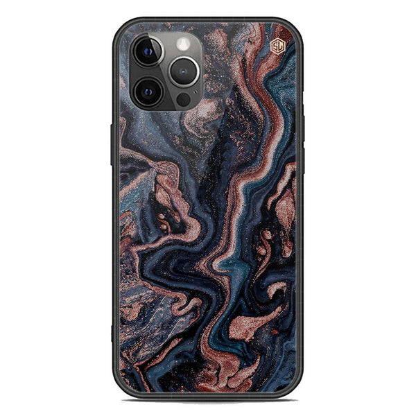 Marble Series Soft Phone Case - Premium Glass Case - Design 4 - iPhone 12 Pro Max
