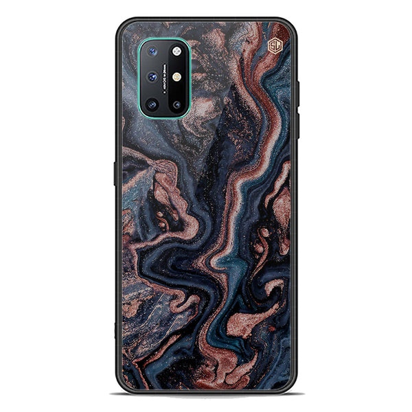 Marble Series Soft Phone Case - Premium Glass Case - Design 4 - OnePlus 8T