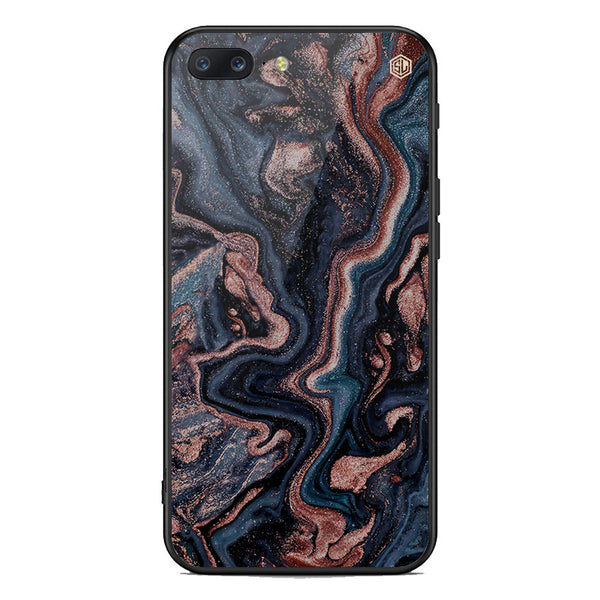 Marble Series Soft Phone Case - Premium Glass Case - Design 4 - OnePlus 5