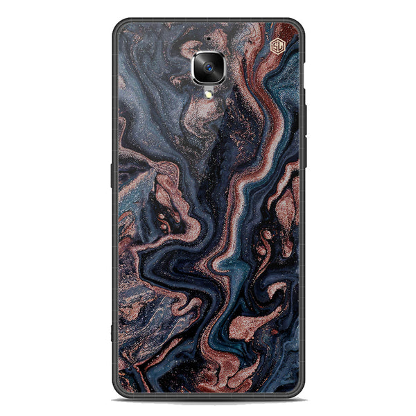 Marble Series Soft Phone Case - Premium Glass Case - Design 4 - OnePlus 3T