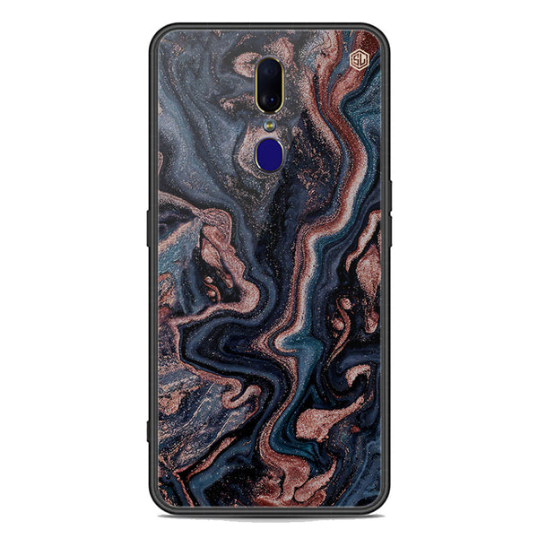 Marble Series Soft Phone Case - Premium Glass Case - Design 4 - Oppo F11