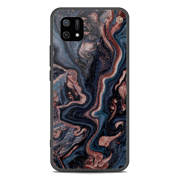 Marble Series Soft Phone Case - Premium Glass Case - Design 4 - Oppo A16e