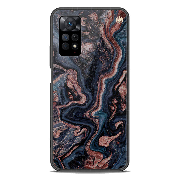 Marble Series Soft Phone Case - Premium Glass Case - Design 4 - Xiaomi Redmi Note 11 Pro