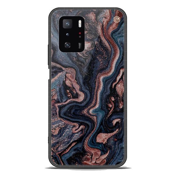 Marble Series Soft Phone Case - Premium Glass Case - Design 4 - Xiaomi Redmi Note 10 Pro 5G