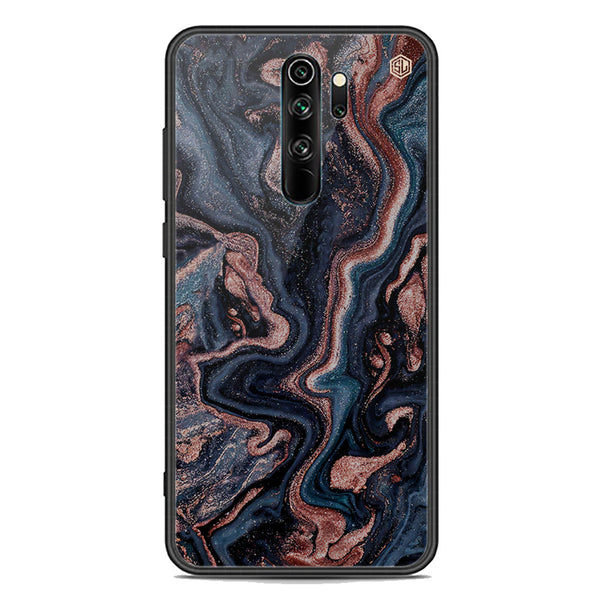 Marble Series Soft Phone Case - Premium Glass Case - Design 4 - Xiaomi Redmi Note 8 Pro