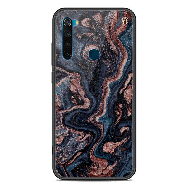 Marble Series Soft Phone Case - Premium Glass Case - Design 4 - Xiaomi Redmi Note 8