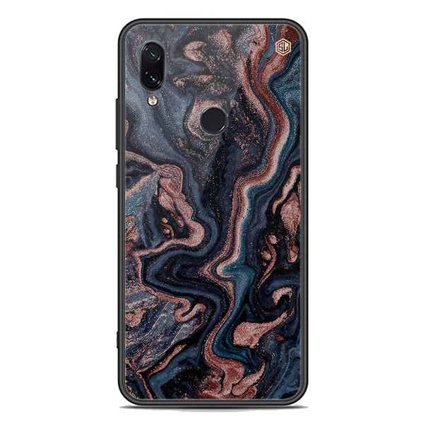 Marble Series Soft Phone Case - Premium Glass Case - Design 4 - Xiaomi Redmi Note 7 Pro