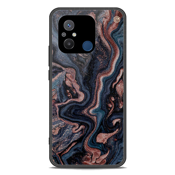 Marble Series Soft Phone Case - Premium Glass Case - Design 4 - Xiaomi Redmi 12C