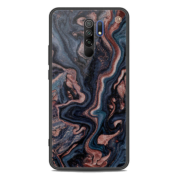 Marble Series Soft Phone Case - Premium Glass Case - Design 4 - Xiaomi Redmi 9 Prime