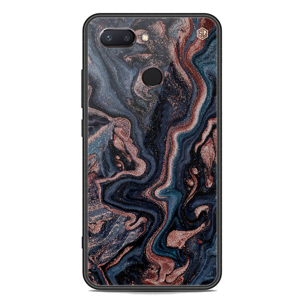 Marble Series Soft Phone Case - Premium Glass Case - Design 4 - Xiaomi Mi 8 Lite