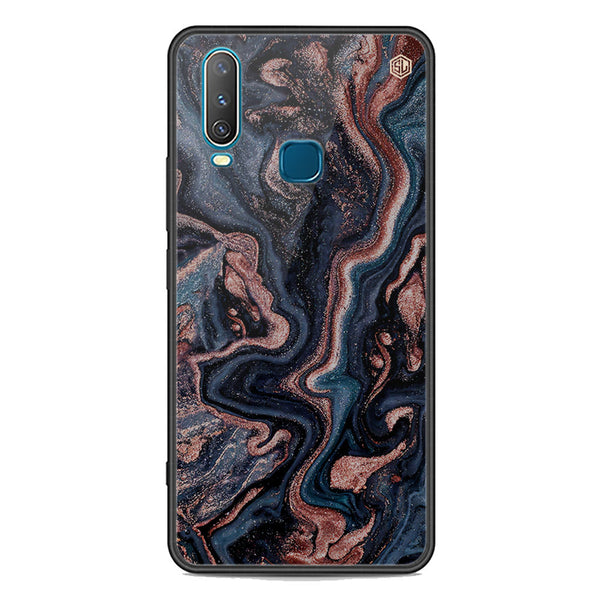 Marble Series Soft Phone Case - Premium Glass Case - Design 4 - Vivo Y12