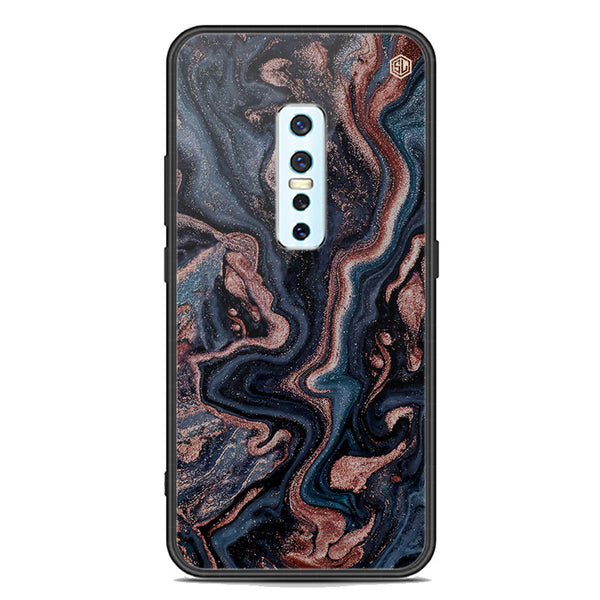 Marble Series Soft Phone Case - Premium Glass Case - Design 4 - Vivo V17 Pro