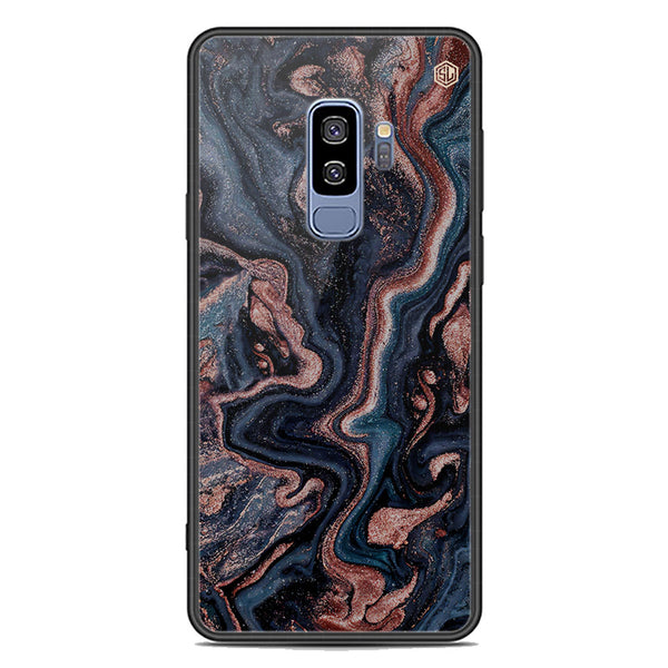 Marble Series Soft Phone Case - Premium Glass Case - Design 4 - Samsung Galaxy S9 Plus