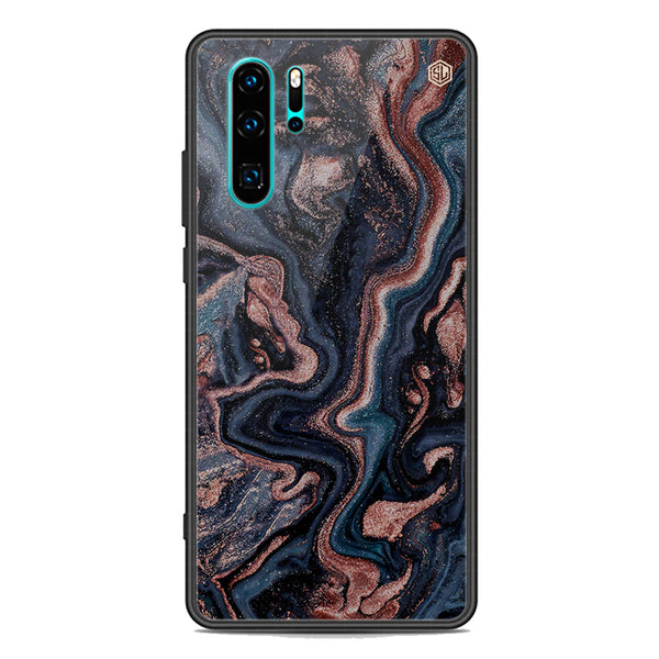 Marble Series Soft Phone Case - Premium Glass Case - Design 4 - Huawei P30 Pro