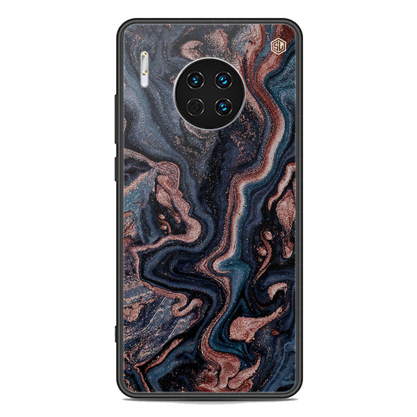 Marble Series Soft Phone Case - Premium Glass Case - Design 4 - Huawei Mate 30