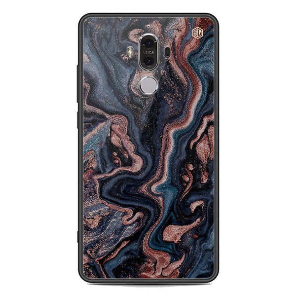 Marble Series Soft Phone Case - Premium Glass Case - Design 4 - Huawei Mate 9