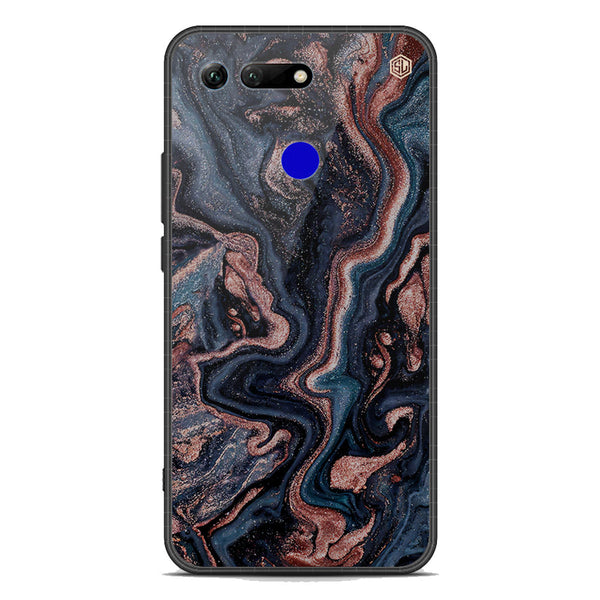 Marble Series Soft Phone Case - Premium Glass Case - Design 4 - Huawei Honor View 20