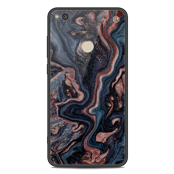 Marble Series Soft Phone Case - Premium Glass Case - Design 4 - Huawei Honor P8 Lite 2017
