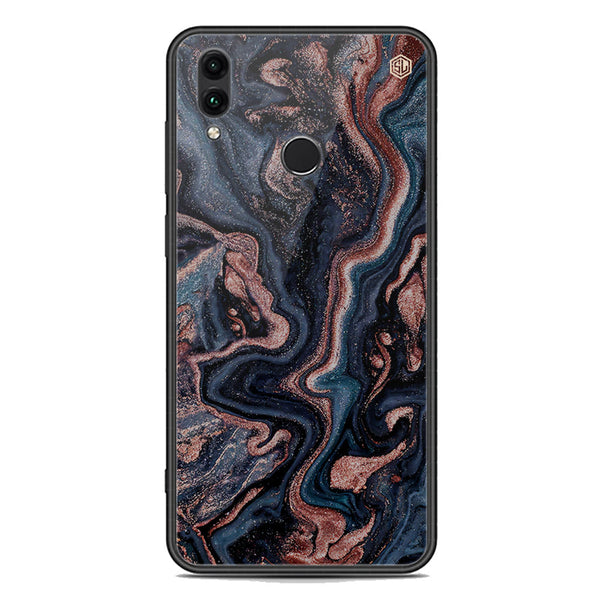 Marble Series Soft Phone Case - Premium Glass Case - Design 4 - Huawei Honor 10 Lite