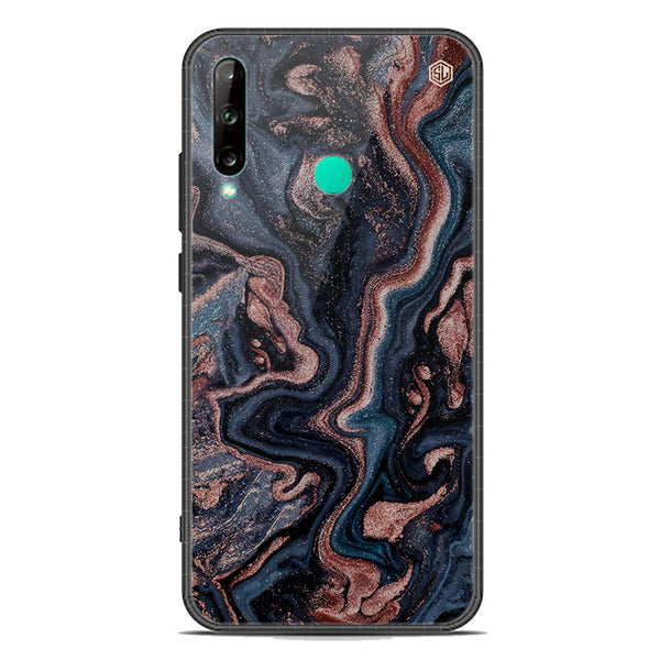 Marble Series Soft Phone Case - Premium Glass Case - Design 4 - Honor 9C