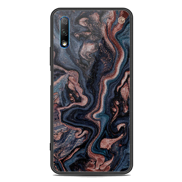 Marble Series Soft Phone Case - Premium Glass Case - Design 4 - Honor 9x