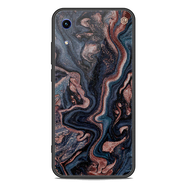 Marble Series Soft Phone Case - Premium Glass Case - Design 4 - Huawei Honor 8A