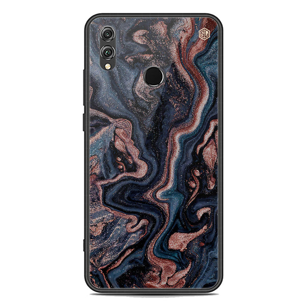 Marble Series Soft Phone Case - Premium Glass Case - Design 4 - Huawei Honor 8X