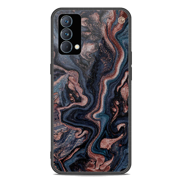 Marble Series Soft Phone Case - Premium Glass Case - Design 4 - Realme GT Master