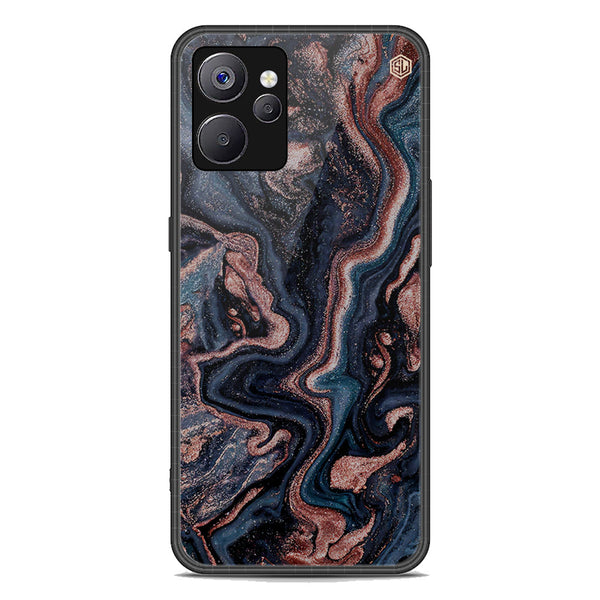Marble Series Soft Phone Case - Premium Glass Case - Design 4 - Realme 9i 5G