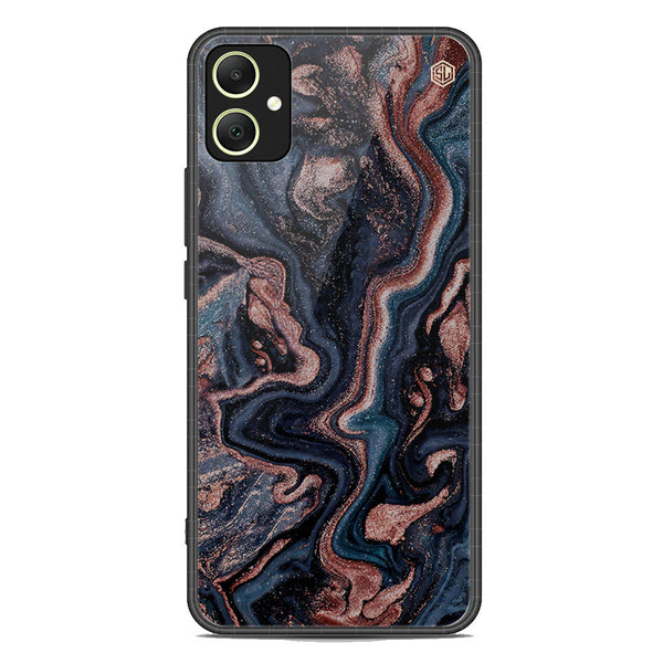 Marble Series Soft Phone Case - Premium Glass Case - Design 4 - Samsung Galaxy A05
