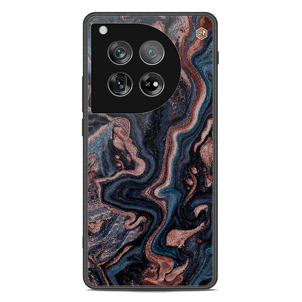 Marble Series Soft Phone Case - Premium Glass Case - Design 4 - OnePlus 12